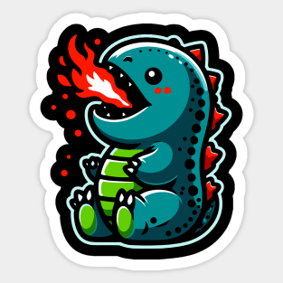 Godzilla Sticker